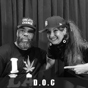 with D.O.C after spinning at the Gfunk movei premiere