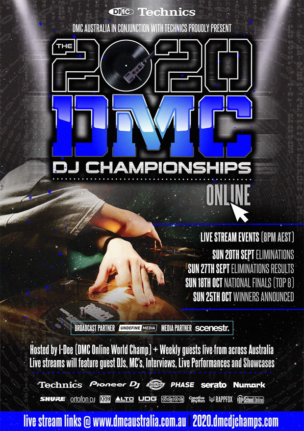 djs united article 2020 -  dmc flier